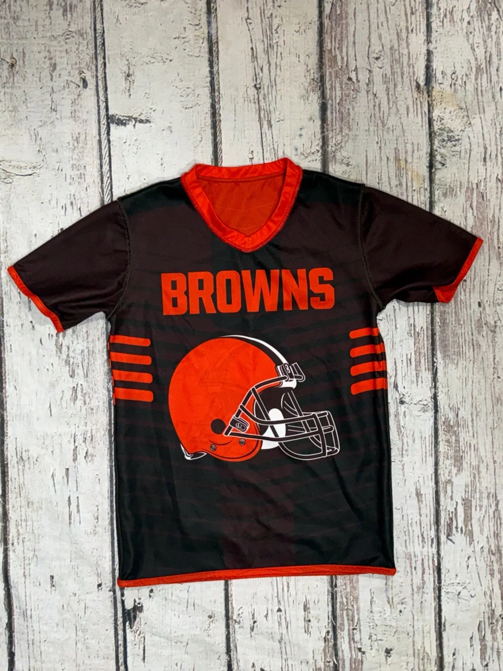 Cleveland Browns NFL Football Flag Football Reversible Boys Kids Youth Jersey